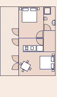 Schema essenziale dell'appartamento - 2 - A2