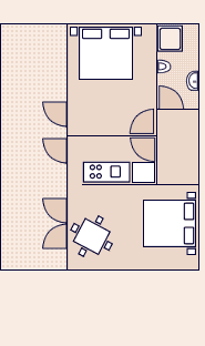 Ground-plan of the apartment - 2 - A2