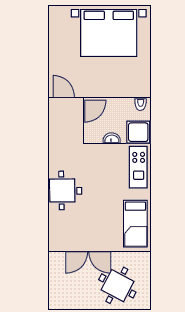 Ground-plan of the apartment - 4 - A4