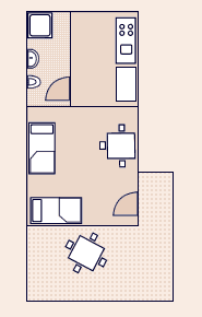 Tloris apartmaja - 5 - A5